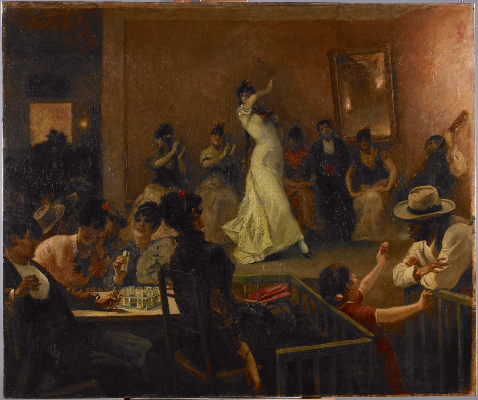 Meunier constantin sc ène de cabaret à Seville vers 1882 1883