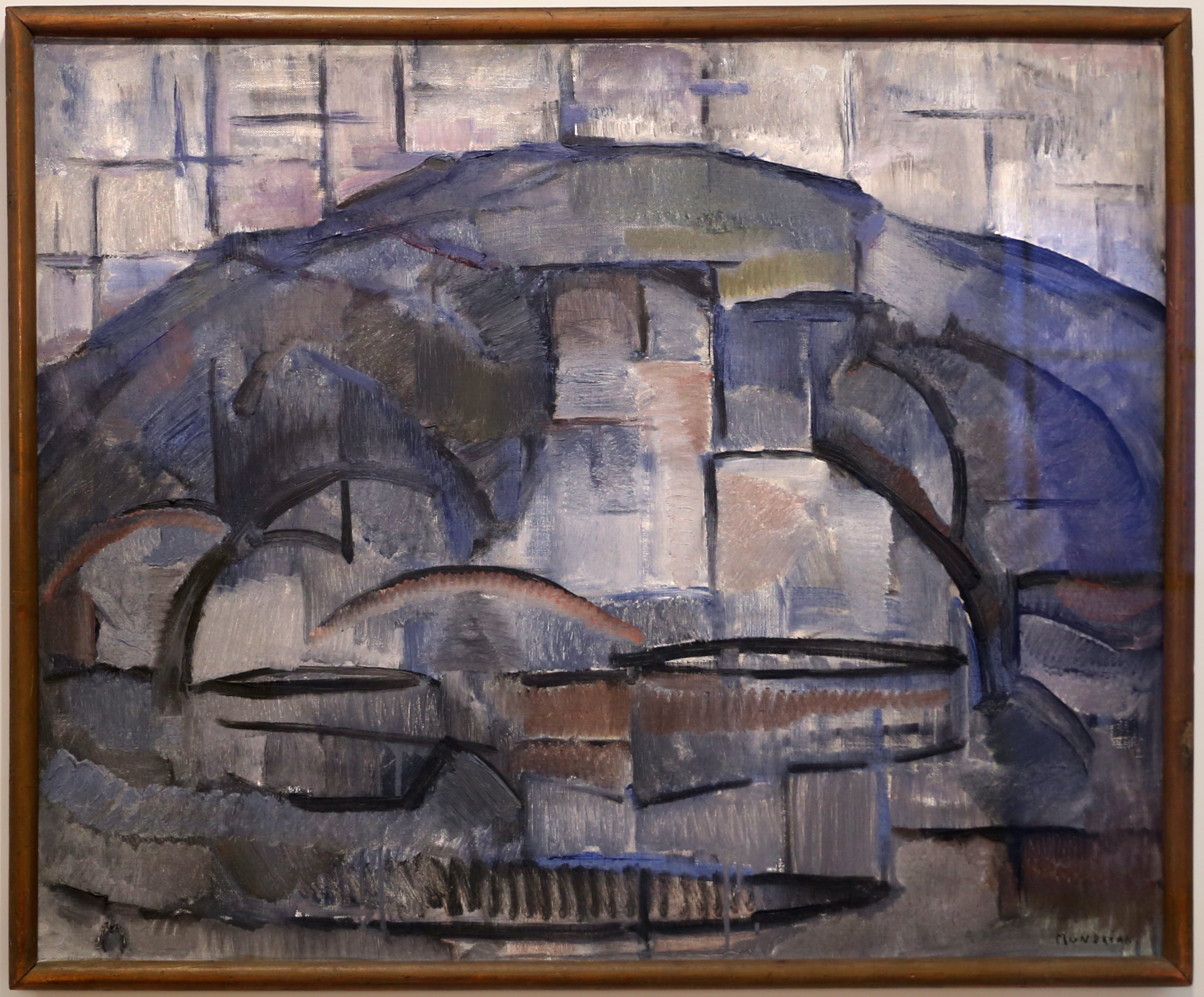 Mondrian paysage 1912