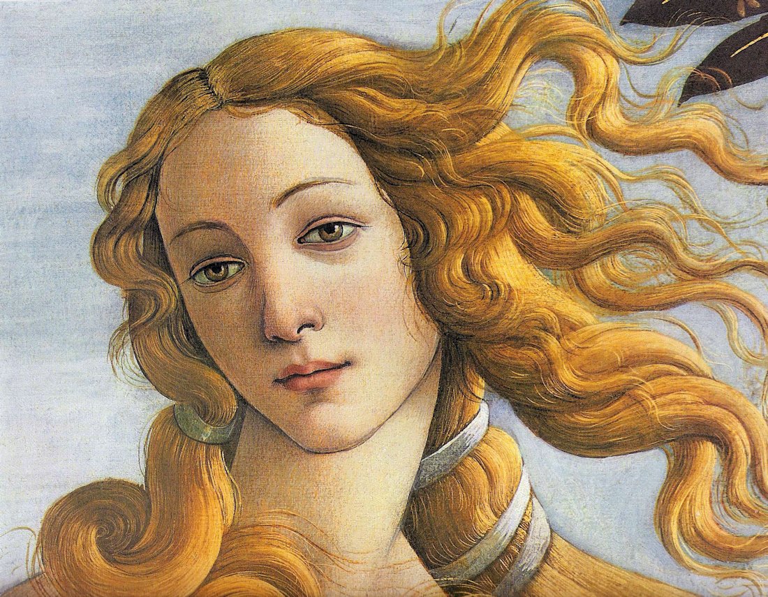 botticelli naissance venus detail