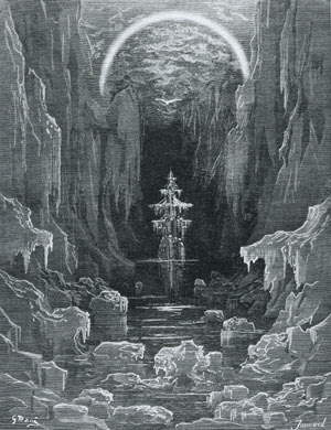 Gustave Dore pour le dit  du   vieux  marin de  Coleridge copie