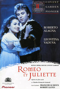 romeo et juliette de gounod pochette du  DVD