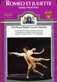 romeo et juliette ballet de prokofiev pochette du  DVD