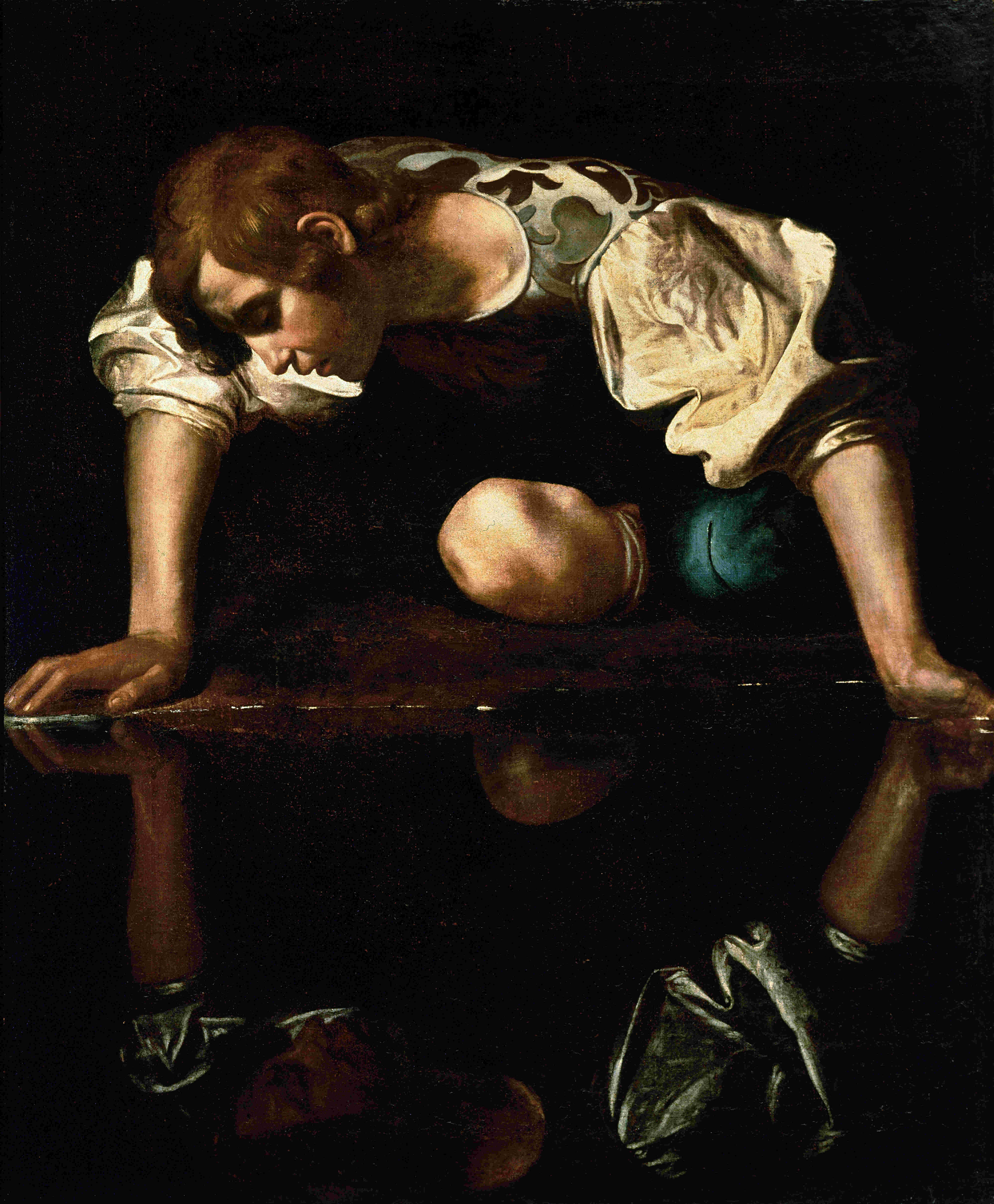 Narcissus Caravaggio 21594 96
