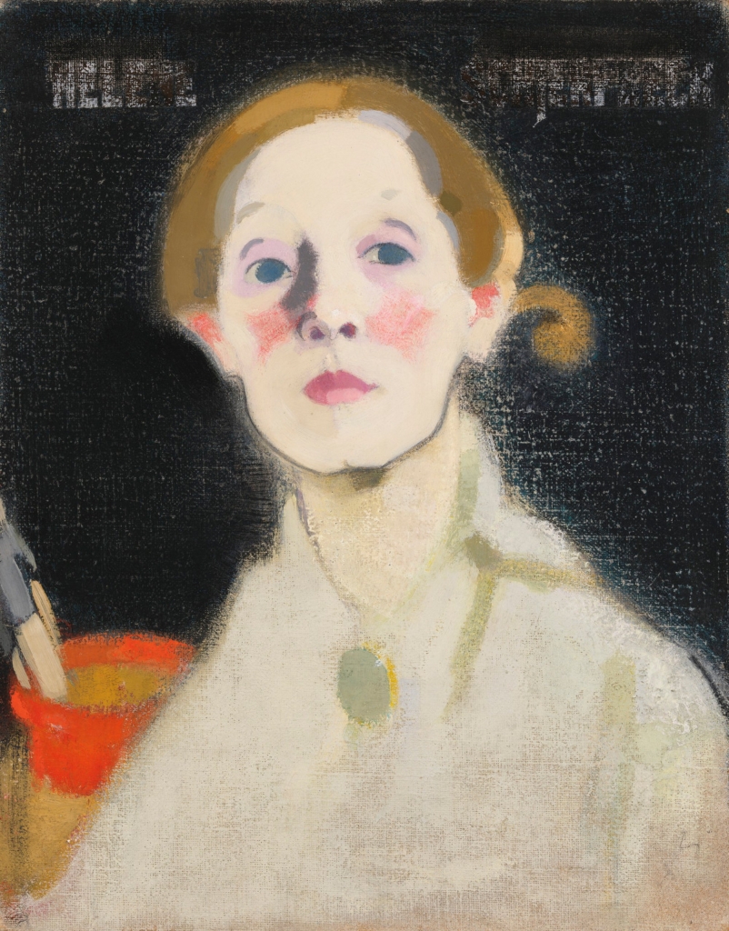 helen schjerbeck autoportrait 1915