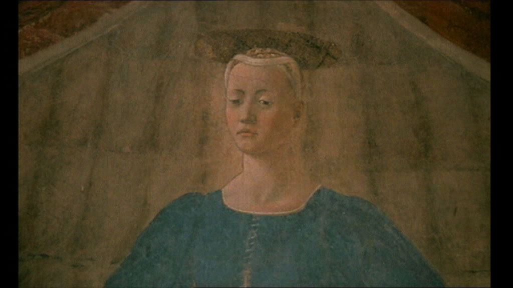 tarkovski nostalgia 3les  femmes  :  la madone   (vierge  de  Piero  Della  Francesca)