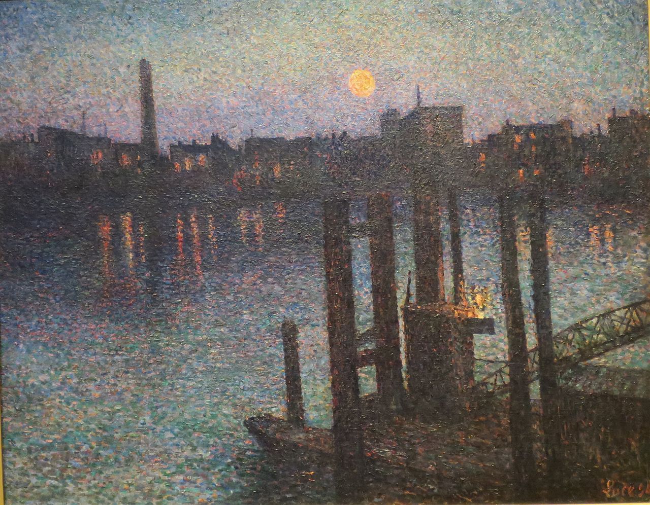 Port of London Night by Maximilien Luce High Museum of Art
