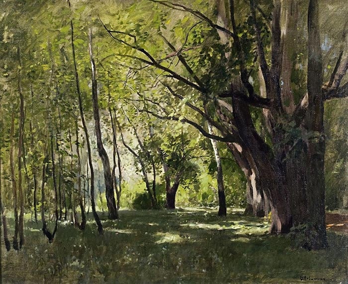 Levitan In the Park 1895