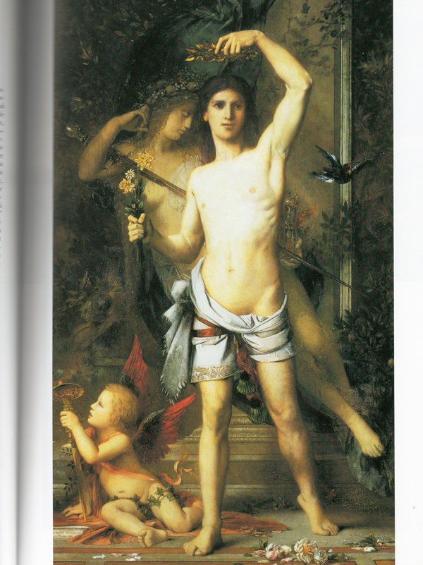 Gustave Moreau :le jeune  homme et la mort  