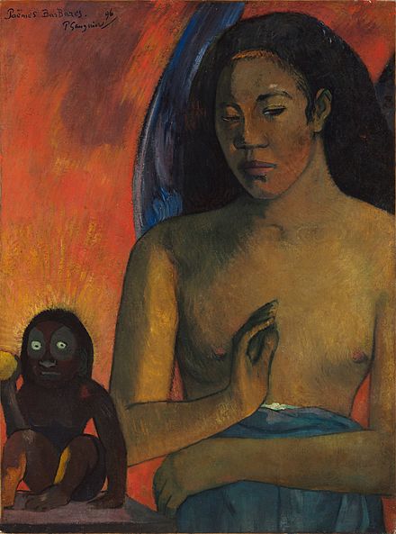 Paul Gauguin "Poèmes  barbares"