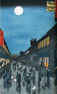 art japonais Hiroshige qaruwaka
