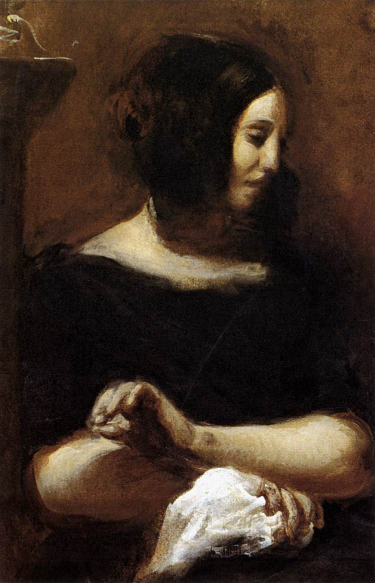 portrait de   George Sand