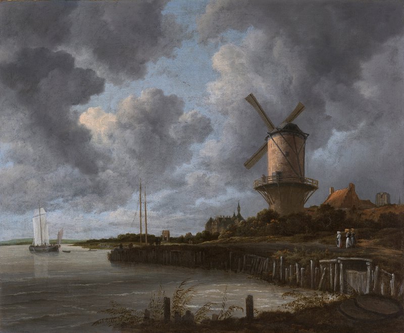 Ruysdael moulin de wijk